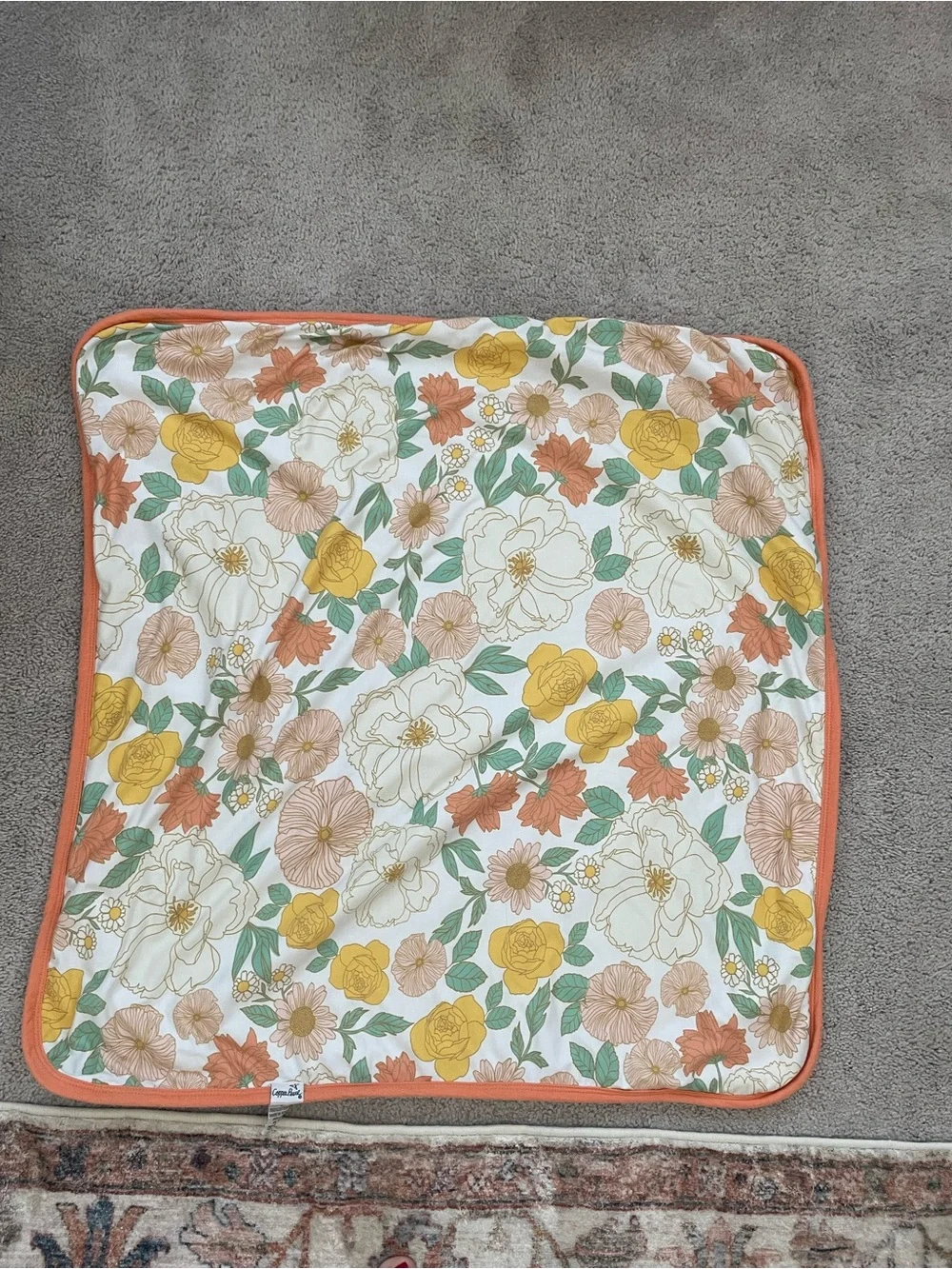 3 Well Loved Copper Pearl Infant Hooded Towels